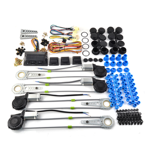 Kit de conversion de lève-vitres électriques universel 12V DC pour voiture, 4 portes, avec moteurs puissants et silencieux - Product Image 3