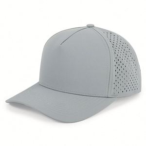 Wholesale Customized High Quality <b>Waterproof</b> Baseball Cap Laser Perforated <b>Hat</b> Tee Hole <b>Waterproof</b> Golf Trucker <b>Hats</b> - Product Image 2