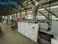 Chaîne de production de granulation et de recyclage de plastique PVC à refroidissement par air à découpe à chaud, avec moteur PLC 37kW 380V