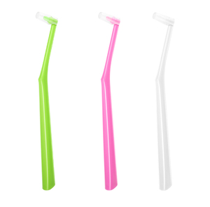 Brosse interdentaire orthodontique à touffe unique, brosse à dents à touffe terminale, approuvée CE, poils souples pour gencives sensibles, outil d'élimination de la plaque dentaire - Product Image 3
