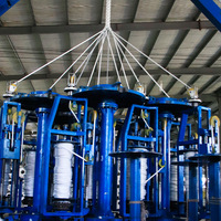 Corde d'amarrage tressée torsadée en polyester 3/4 brins de bateau marin en gros d'usine