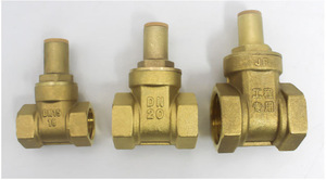 Vanne à opercule verrouillable en laiton DN15-DN50 PN16 à passage plein avec aile de verrouillage pour boîtier de compteur d'<span class=keywords><strong>eau</strong></span> <span class=keywords><strong>potable</strong></span> WRAS NSF61 CE Chine - Product Image 3