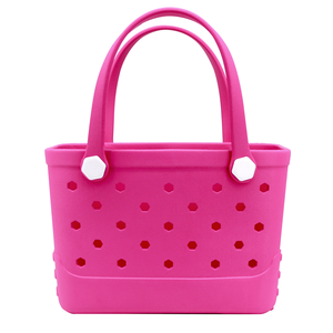 Sac fourre-tout d'été imperméable et écologique pour la plage Eva Hole Shopping Eva Foam Shoulder Bag Small Size Eva Tote Bag - Product Image 4