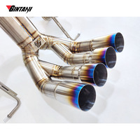Système d'échappement complet en titane de haute qualité GINTANI pour Lamborghini Aventador LP700-4 V12 6.5L 2011+