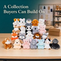 Vente en gros : Porte-clés en peluche de 10 cm, jouets créatifs en peluche, animaux en peluche doux et mignons, poupées en peluche populaires, pendentifs en peluche pour machine à griffes
