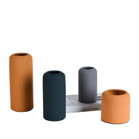 Vase en porcelaine moderne nordique, vases colorés créatifs pour fleurs, décoration de la maison, table, salon, vase en céramique