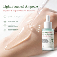 Ampoule hydratante coréenne à l'artichaut et à la centella, sérum visage léger à absorption rapide avec réglisse, 30 ml