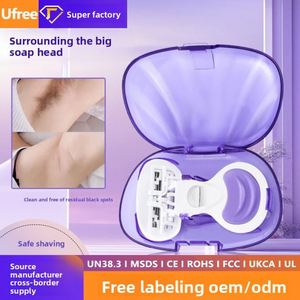 Maquinilla de Afeitar Ufree para Mujer, Uso en Seco/Húmedo, Lavable, Diseñada para el Afeitado Íntimo - Product Image 2