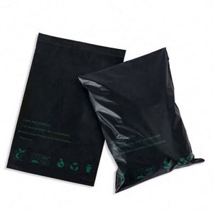XC-BIO Custom Logo Express Biodegradable <b>Compostable</b> Recyclable Waterproof Mailer <b>Bags</b> for Shoes & Socks-Eco-Friendly Packaging - Product Image 3