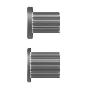 Poulie à engrenages en poudre de fer, 1 rainure, sinterisée, composant de boîte de vitesses OEM personnalisé - Product Image 3