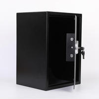 Mini Caja Fuerte Electrónica para el Hogar con Cerradura de Llave, Caja de Seguridad Mini Duradera y Segura para la Seguridad del Hogar, Caja Fuerte Oculta en el Pared