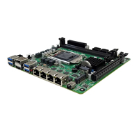 Carte mère NAS C246 ITX 8 SATA 3.0 4*I226 2.5G 2*M.2 NVME 2*DDR4 PCIE 16X Carte NAS LGA1151 Prise en charge du processeur Core 8e/9e génération