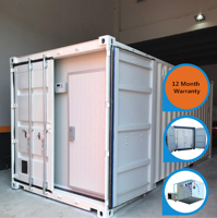 Conteneurs frigorifiques solaires de 40 pieds avec compresseurs Copeland/Sanyo/Daikin pour la viande, les fruits, les légumes et le poisson