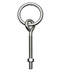 Vis en bois zinguées avec anneau rond - Product Image 1