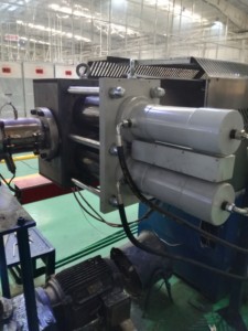 Changeur d'écran hydraulique d'extrusion de palletisation en plastique pp pvc continu à bas prix - Product Image 3