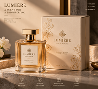 Fabricant d'emballages de parfums sur mesure, flacon en verre, boîte rigide, solution complète