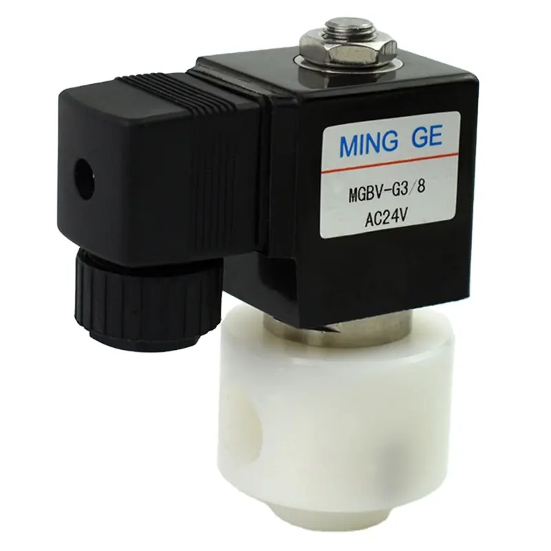 High Quality Normally Closed Plastic Solenoid Valve 12V 24V DC 110V 220V AC Sanitary Beverage Beer Water Solenoid Valve