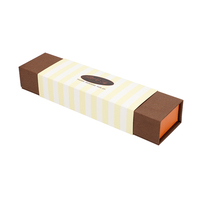 Boîte de chocolat haut de gamme personnalisée avec fermeture magnétique boîte-cadeau avec manchon pour emballage alimentaire