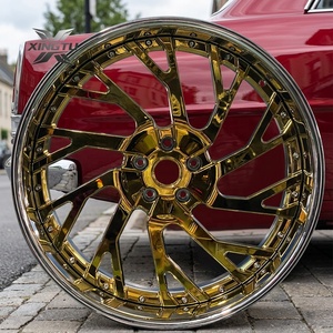 Rines XINGTU de Lujo, Forjados en Oro, Diseño Cóncavo, PCD 5x114.3 5x130 para Porsche, Lamborghini, Ferrari, Tesla SUV 19-22 - Product Image 3