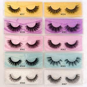 ขนตาปลอมแบบนุ่ม 3 มิติ Mega Volume ขนาด 0.03 0.05 มม. ความยาว 5-25 มม. แบบลอนลึก แบรนด์ส่วนตัว บรรจุในถาดพลาสติกพร้อมแถบผ้าฝ้าย - Product Image 1