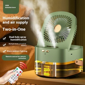 Venta al por mayor <span class=keywords><strong>de</strong></span> fábrica, ventilador <span class=keywords><strong>de</strong></span> escritorio <span class=keywords><strong>de</strong></span> doble pulverización transfronterizo, ventilador USB <span class=keywords><strong>de</strong></span> 2 orificios, ventilador <span class=keywords><strong>de</strong></span> refrigeración <span class=keywords><strong>de</strong></span> aire plegable silencioso <span class=keywords><strong>de</strong></span> viento grande, Material plástico - Product Image 3