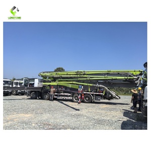 Bomba de Concreto Usada Montada en Camión Sany/Zoomlion de 49 Metros, Hidráulica, de 5 Ejes - Product Image 3