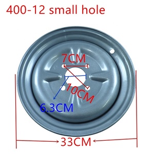 Motocicleta y Triciclo de buena calidad al por mayor 400-12 <span class=keywords><strong>llantas</strong></span> traseras llanta de rueda de acero - Product Image 6