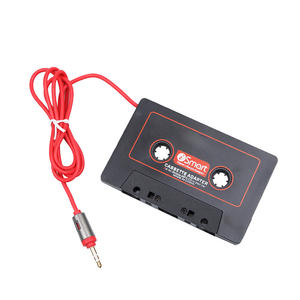 Convertidor de casete de coche de nuevo estilo de audio para teléfono móvil <span class=keywords><strong>Mp4</strong></span>/Mp3 negro de cinta barata personalizada - Product Image 3