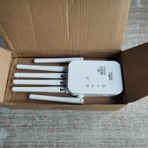 Fongko 300Mbps อุปกรณ์ทวนสัญญาณ <span class=keywords><strong>WiFi</strong></span> ไร้สาย2.4กิกะเฮิร์ตซ์ตัวเร่งสัญญาณพร้อมเราเตอร์6เสาสัญญาณ - Product Image 5