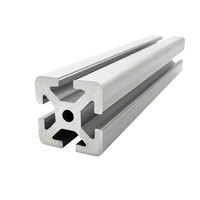 Profilé en aluminium extrudé série 6000, rainure en T, 6063-T5, anodisé, découpe CNC, cadre de table de travail