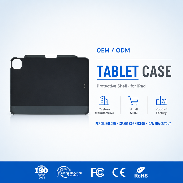 CoverBuddy Air10.9 & Pro 11 Inch Magnetic Case with Pencil Holder Smart Connector Compatible with Apple iPad Magic Keyboard