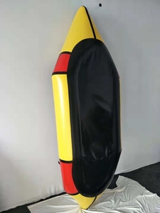 Factory <span class=keywords><strong>Outlet</strong></span> 250cm TPU Agua Blanca <span class=keywords><strong>Kayak</strong></span> Bote inflable Bote de remos con cubierta de pulverización Alpacka Packraft - Product Image 5