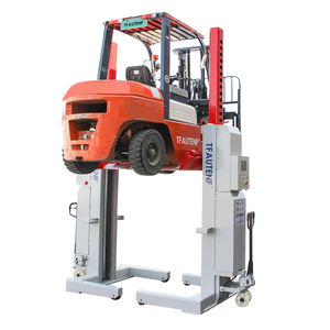 TFAUTENF <span class=keywords><strong>CE</strong></span> 15T 전기 잠금 해제 배터리 무선 유압 2 포스트 트럭 리프트 지게차 용 모바일 칼럼 카 리프트 - Product Image 6
