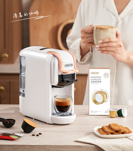 CAFELFFE <span class=keywords><strong>Cafetera</strong></span> Espresso Semiautomática 4 en 1 Nes <span class=keywords><strong>Dolce</strong></span> <span class=keywords><strong>Gusto</strong></span> 19Bar Eléctrica Compatible para Hoteles Enviados Alemania - Product Image 4