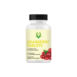 Tabletas de Arándano Rojo ODM OEM con Vitamina C, Apoya la Salud Digestiva Intestinal, Refuerza el Sistema Inmunológico, Extractos Herbales - Product Image 1