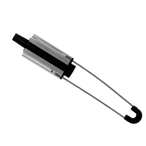 Abrazadera de cable de acero inoxidable con gancho para colgar accesorios eléctricos - Product Image 1