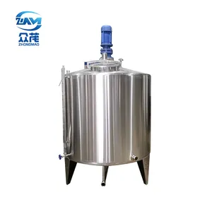 Máy làm đầy chất lỏng với nóng và mixer 1000L lỏng nước giải khát nước trái cây chất lỏng trộn Tank