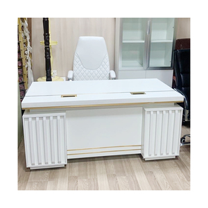 Sản phẩm bán buôn đồ nội thất văn phòng Ông Chủ bàn quản lý văn phòng điều hành Bàn Bàn CEO sang trọng bàn ông chủ bảng - Product Image 6