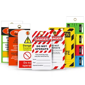 Etiqueta de Seguridad Industrial para Bloqueo, Etiqueta de Desactivación, Etiqueta de <span class=keywords><strong>Peligro</strong></span> - Product Image 1