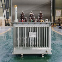 Transformador de Transmisión y Distribución Trifásico de 10 kV 200 kVA, 50 Hz, Dos Bobinadas, Serie S11, Enfriamiento ONAN, Sumergido en Aceite, 10 kV/400 V