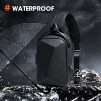Lässige Mode Crossbody Schultertasche Brusttasche Diebstahlsicher Tragbar Wasserdicht Großhandel Günstige Polyester Reißverschluss-Tasche