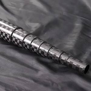 للبيع من المصنع أنبوب من ألياف الكربون عالي القوة أنبوب مجوف من ألياف الكربون - Product Image 4