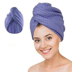 Wholesale High Quality Absorbent Quick Drying Soft Microfiber Dry <b>Wrap</b> Hair Turban Towel - Product Image 1
