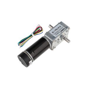 Motor de CC de Doble Eje con Engranaje de Tornillo sin Fin CHW-GW4058-3162ABHL con Codificador y Autobloqueo |   Motor de Reducción de Alto Torque con Ángulo Recto - Product Image 4