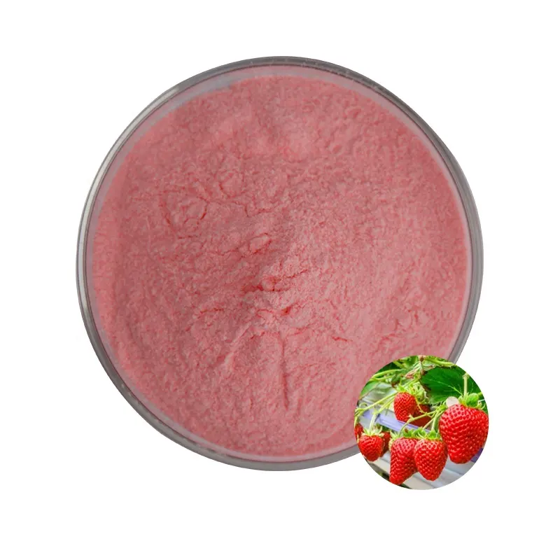 उच्च गुणवत्ता केंद्रित स्ट्रॉबेरी का रस पाउडर