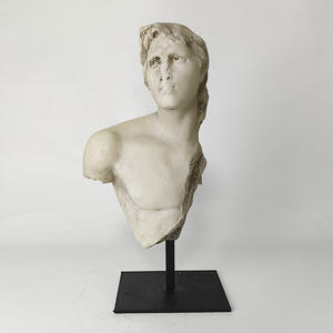 Statua in resina personalizzata per oggetti d'<span class=keywords><strong>arte</strong></span> da tavolo decorazione Accesory antica testa romana busto scultura - Product Image 5
