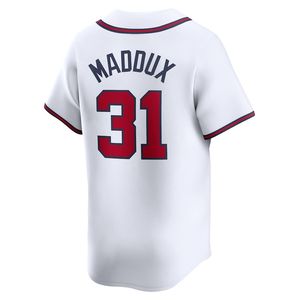 Jersey de Béisbol de los Atlanta Braves al por Mayor con Bordado # 13 Ronald Acuna Jr. # 10 Chipper <span class=keywords><strong>Jones</strong></span> # 27 Austin Riley Ropa Deportiva de Softbol - Product Image 5