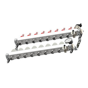 Nuova versione in acciaio inossidabile di alta qualità per il <span class=keywords><strong>riscaldamento</strong></span> del collettore dei <span class=keywords><strong>collettori</strong></span> del <span class=keywords><strong>pavimento</strong></span> dell'acqua della pompa - Product Image 6