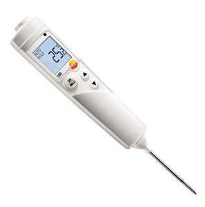 เทอร์โมมิเตอร์วัดอุณหภูมิอาหาร Testo 106 ใช้สำหรับการวัดอุณหภูมิอาหารอย่างรวดเร็วและแม่นยำ - Product Image 3