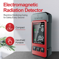 Detector de Radiación Electromagnética Portátil NOYAFA, Medidor EMF de Alta Precisión, Doble Modo, Funciona con Dos Pilas AA, Bloqueo de Datos, 5Hz-3.5GHz